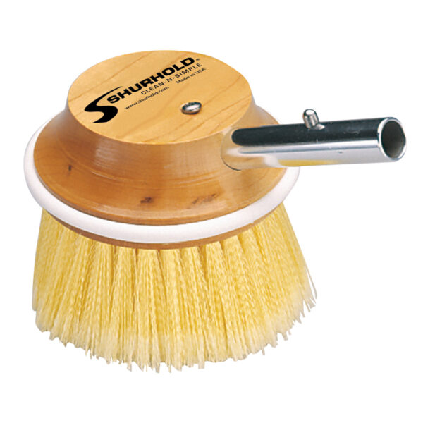 Shurhold 5" Round Polystyrene Soft Brush for Windows, Hulls, & Wheels