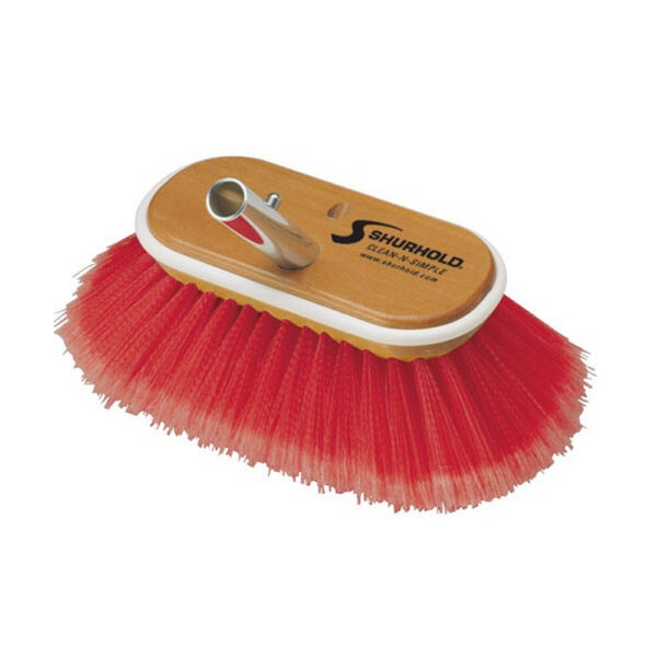 Shurhold 6" Combo Deck Brush for Soft Washing and Hard Scrubbing